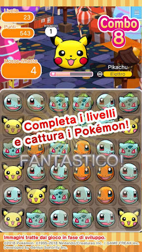 Pokémon Shuffle Mobile screenshot 2