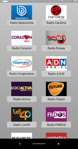 Radio & TV Chile Estaciones screenshot 1