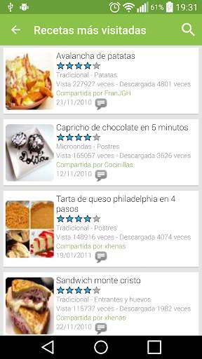 Recetario, recetas de cocina screenshot 6