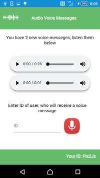 Audio Voice Messages 2 تصوير الشاشة