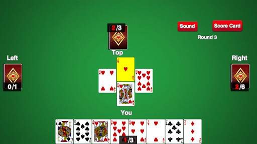 Spades Offline Card Game screenshot 2