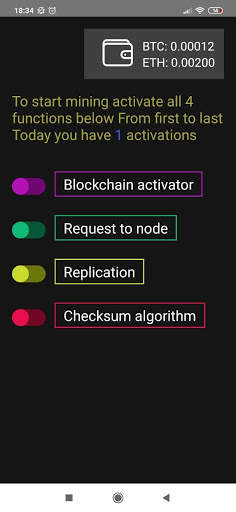 Social mining - earning on your phone screenshot 2