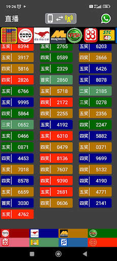 LIVE 4D Result screenshot 10