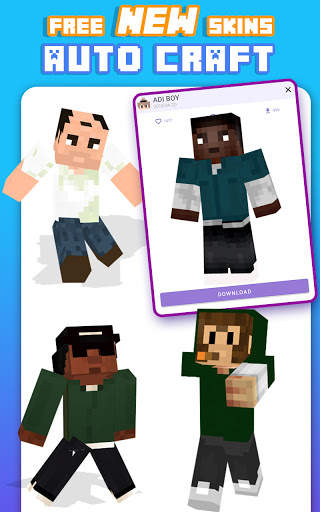 Mod Auto Craft and Skins Gta MCPE 2021 screenshot 4