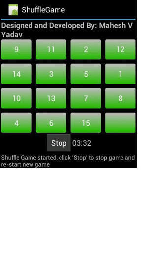 Shuffle Game screenshot 1