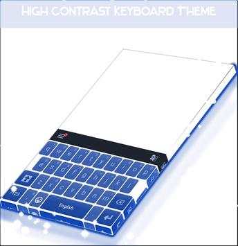 High Contrast Keyboard Theme screenshot 1