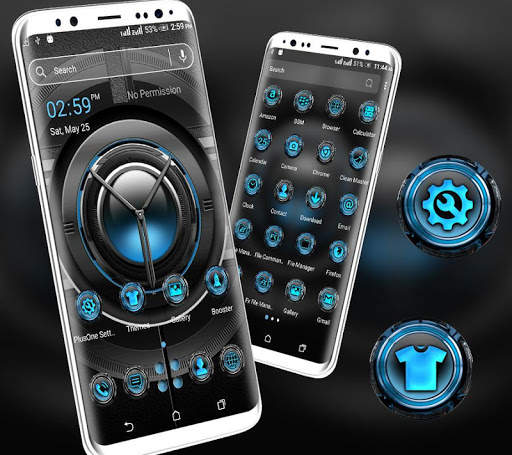 Techno Vault Launcher Theme screenshot 2