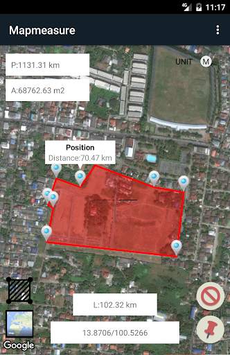 map measure planimeter screenshot 1