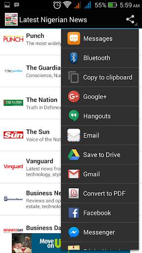 Latest Nigerian News screenshot 5