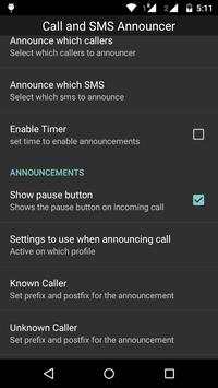 Call and SMS Announcer screenshot 2