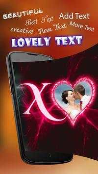 Lighting Text Photo Frame screenshot 6