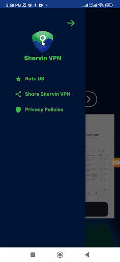 shervin vpn screenshot 1