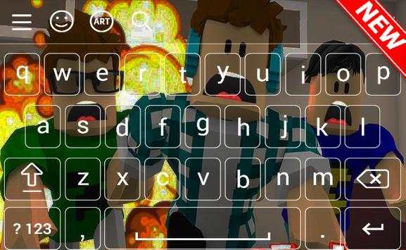 Keyboard For Roblox HD Wallpapers screenshot 6