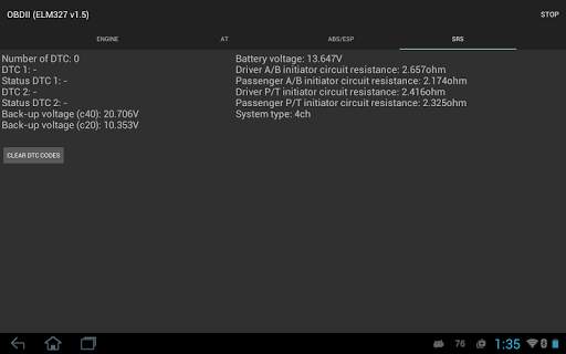 SZ Viewer A1: reading DTCs for Suzuki screenshot 6