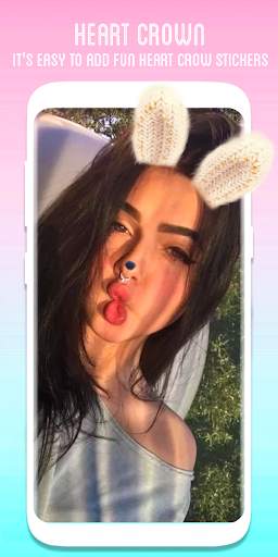 Heart Crown Face Camera screenshot 5