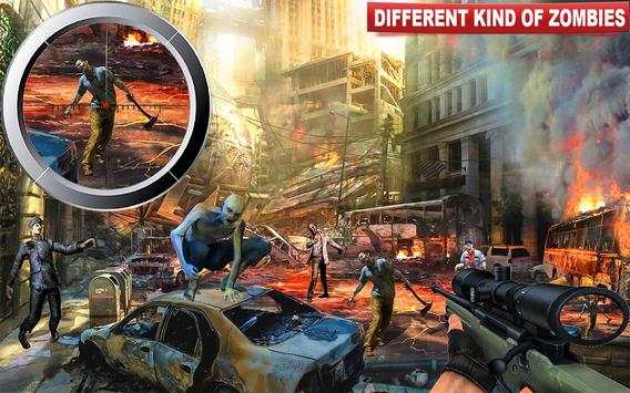 zombie Apocalypse pemburu 3D screenshot 1