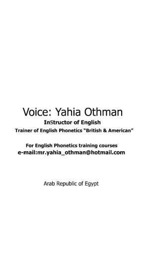 English Phonetics IPA (Mr Yahia Othman) скриншот 2