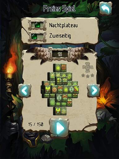 Zweiseitiger Mahjongg Amazonas screenshot 10