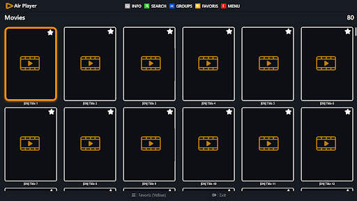 Air Player IPTV screenshot 2