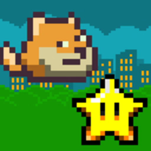 Doge Jumps On Star icon