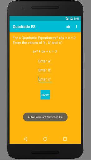 Quadratic ES screenshot 4
