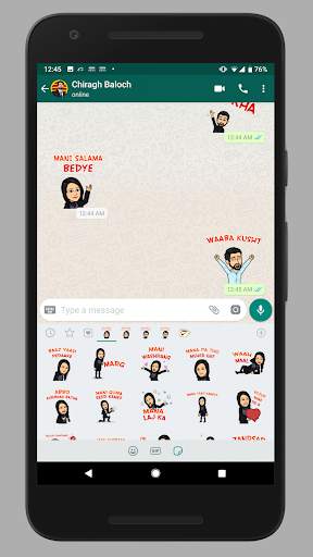 Balochi Stickers screenshot 3