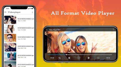 Video Player All Format -HD Video Player 3 تصوير الشاشة