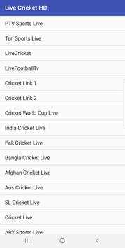 Cricket Live Streaming World Cup screenshot 2