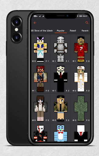 3D HD Skin Stealer for Minecraft PE screenshot 4