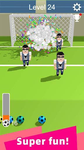Straight Strike - Game tembakan sepak bola 3D screenshot 9
