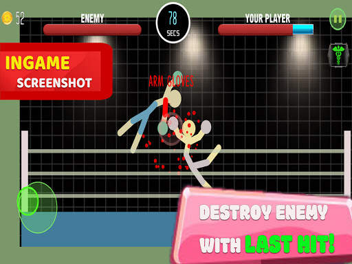 Stickman SuperHeroes Fighters: Free Fighting Games screenshot 7