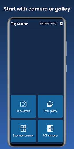 Tiny Scanner - PDF Scanner, OCR screenshot 1