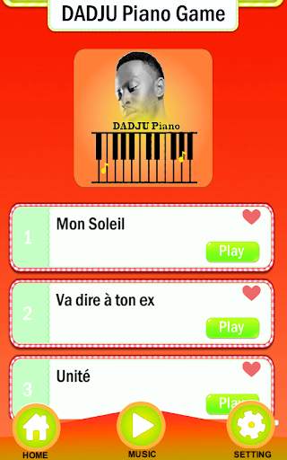 Dadju Piano Game Tiles screenshot 1