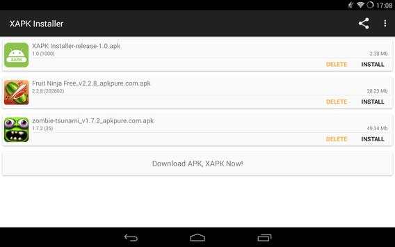 XAPK Installer 9 تصوير الشاشة