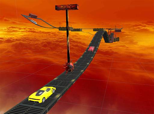 Extreme Racing Car Stunts Tracks - 3D Simulator screenshot 1