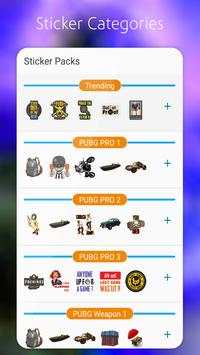 PUB-G Stickers for WhatsApp screenshot 1