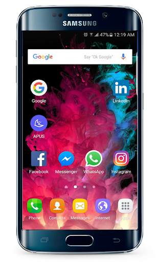 Galaxy A51 Launcher Theme screenshot 1