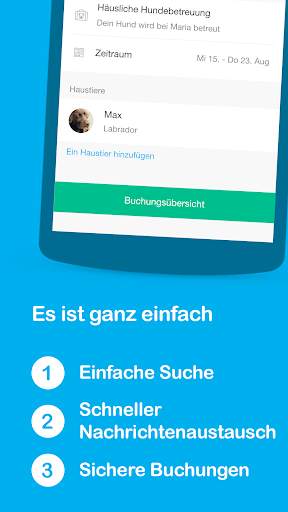 Pawshake - Tiersitter, Gassi Gehen, Hundebetreuung screenshot 6