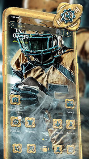 Rugby Sportman Launcher Theme screenshot 1