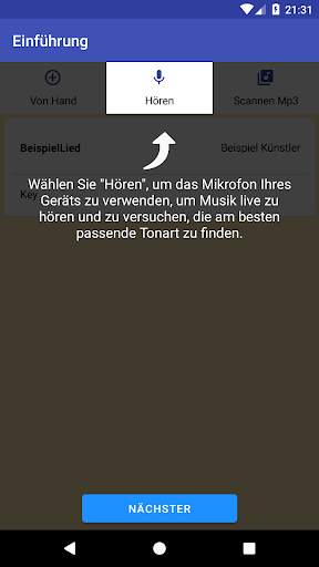 Song Key Finder screenshot 2