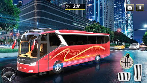 City Coach Bus Driving Game screenshot 6