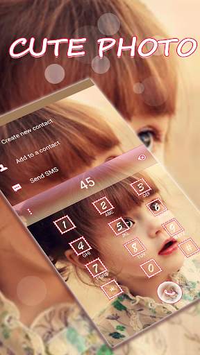 Cute Photo Emoji Keyboard Skin screenshot 7