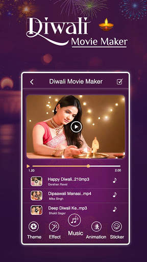 Diwali Video Maker With Music screenshot 5