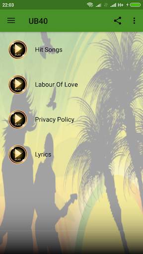 UB40 Best Songs & Lyrics screenshot 1