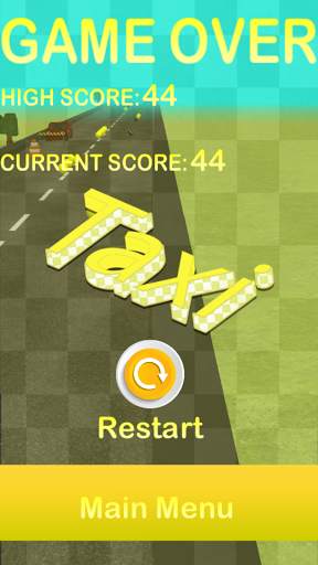 Taxi crash 3D screenshot 4