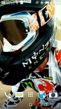 Motocross Live Wallpaper screenshot 2