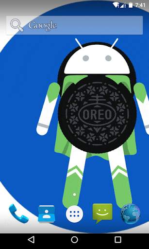 New Oreo Live Wallpaper screenshot 4