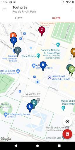 Localisateur de restaurant screenshot 3