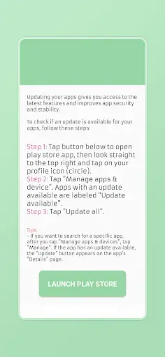 Update Apps: Play Store Update screenshot 5