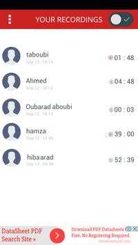Call recorder screenshot 3